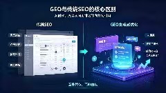 GEO 与传统 SEO 的核心区别，读懂 AI 时代流量新逻辑